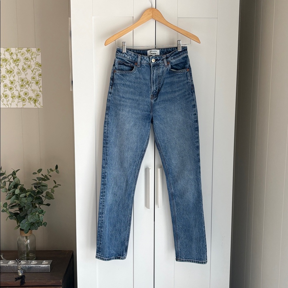 Reformation Liza Ultra High Rise Denim Jeans - Picture 3 of 11